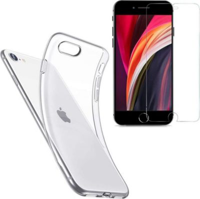Pack PHONILLICO iPhone SE 2022 / SE 2020- Coque + Verre Pack PHONILLICO iPhone SE 2022 / SE 2020- Coque + Verre
