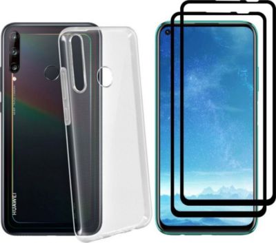 Pack PHONILLICO Huawei P40 Lite E - Coque + Verre x2