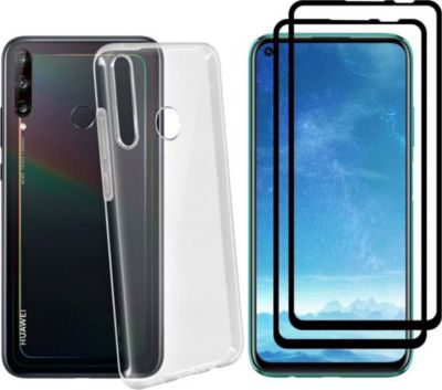 Pack PHONILLICO Huawei P40 Lite E - Coque + Verre x2 Pack PHONILLICO Huawei P40 Lite E - Coque + Verre x2