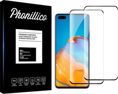 Protège écran PHONILLICO Huawei P40 Pro - Verre trempé x2