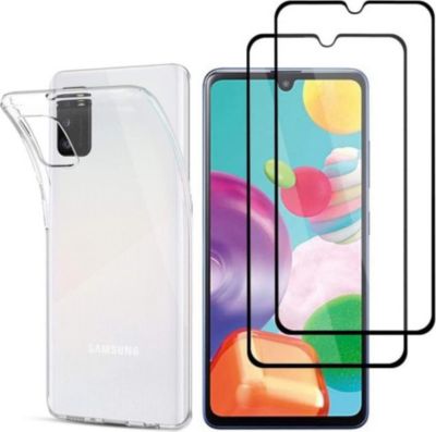 Pack PHONILLICO Samsung Galaxy A41 - Coque + Verre x2 Pack PHONILLICO Samsung Galaxy A41 - Coque + Verre x2