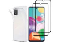 Pack PHONILLICO Samsung Galaxy A41 - Coque + Verre x2