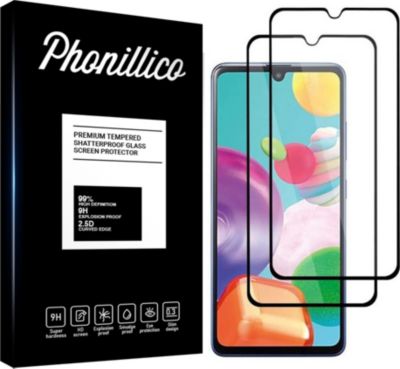 Protège écran PHONILLICO Samsung Galaxy A41 - Verre trempé x2 Protège écran PHONILLICO Samsung Galaxy A41 - Verre trempé x2