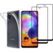 Pack PHONILLICO Samsung Galaxy A31 - Coque + Verre x2