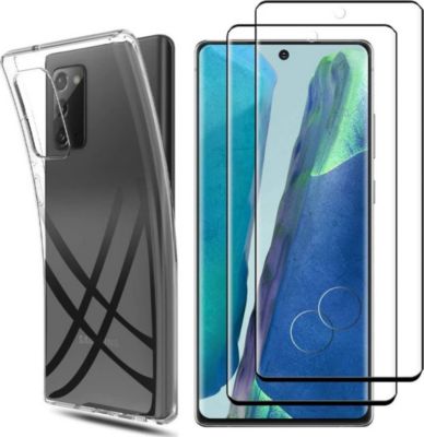 Pack PHONILLICO Samsung Galaxy Note 20 - Coque +Verre x2