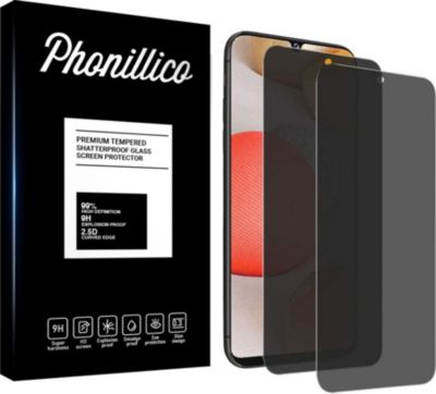 Protège écran PHONILLICO Samsung Galaxy A42 - Verre espion x2