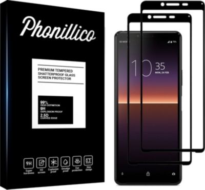 Protège écran PHONILLICO Sony Xperia 10 II - Verre trempé x2 Protège écran PHONILLICO Sony Xperia 10 II - Verre trempé x2