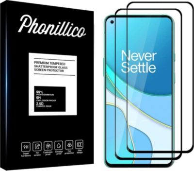 Protège écran PHONILLICO OnePlus 8T - Verre trempé x2