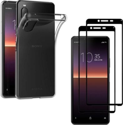 Pack PHONILLICO Sony Xperia 10 II - Coque + Verre x2