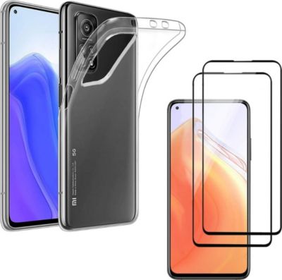 Pack PHONILLICO Xiaomi Mi 10T/Mi 10T Pro -Coque+Verre x2 Pack PHONILLICO Xiaomi Mi 10T/Mi 10T Pro -Coque+Verre x2