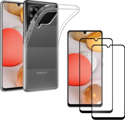 Pack PHONILLICO Samsung Galaxy A42 - Coque + Verre x2 Pack PHONILLICO Samsung Galaxy A42 - Coque + Verre x2