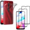 Pack PHONILLICO Xiaomi Redmi 8 - Coque + Verre trempé x2