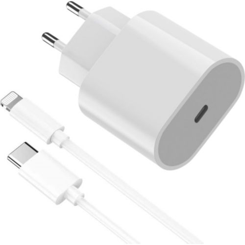 Sans Marque Chargeur Adaptable 20W pour iPhone 12 Pro Max - Blanc à prix  pas cher