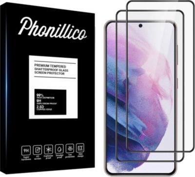 Protège écran PHONILLICO Samsung Galaxy S21 Plus - Verre x2 Protège écran PHONILLICO Samsung Galaxy S21 Plus - Verre x2