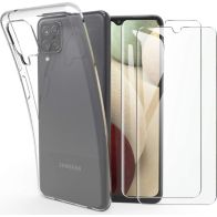 Pack PHONILLICO Samsung Galaxy A12 - Coque + Verre x2