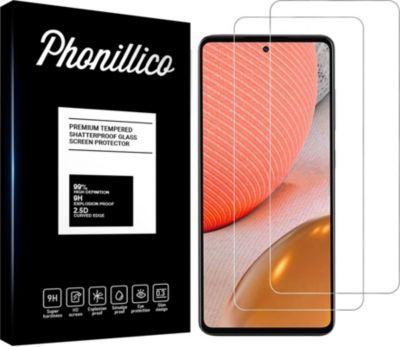 Protège écran PHONILLICO Samsung Galaxy A72 - Verre trempé x2 Protège écran PHONILLICO Samsung Galaxy A72 - Verre trempé x2