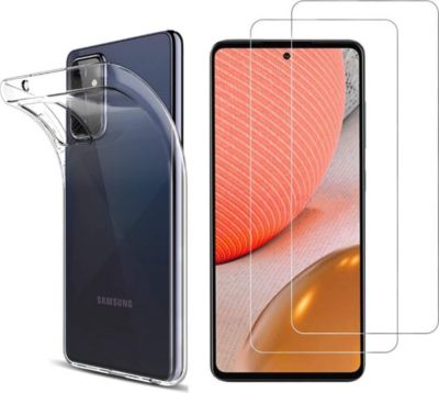 Pack PHONILLICO Samsung Galaxy A72 - Coque + Verre x2