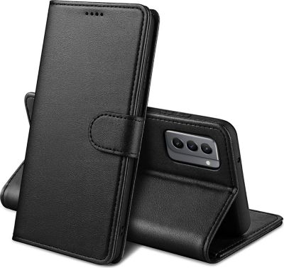 Etui PHONILLICO Samsung Galaxy S21 PLUS - Rabat Noir