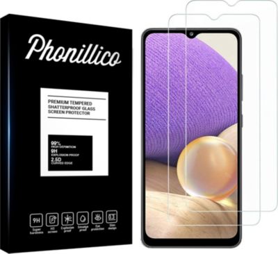 Protège écran PHONILLICO Samsung Galaxy A32 4G - Verre trempé x2 Protège écran PHONILLICO Samsung Galaxy A32 4G - Verre trempé x2
