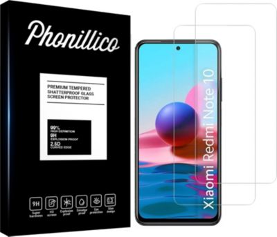 Protège écran PHONILLICO Xiaomi Redmi Note 10 4G - Verre x2 Protège écran PHONILLICO Xiaomi Redmi Note 10 4G - Verre x2