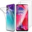 Pack PHONILLICO Oppo A74 5G - Coque + Verre trempé x2