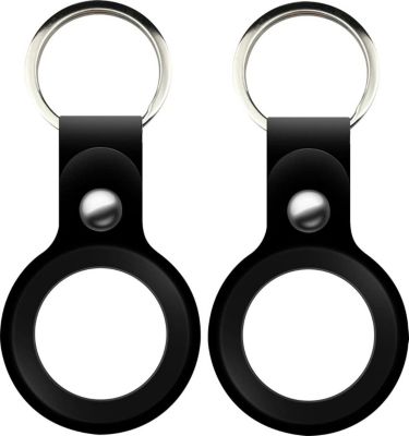 Etui PHONILLICO Airtag - Coque Noir x2