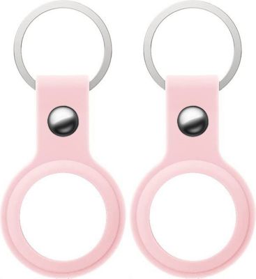 Etui PHONILLICO Airtag - Coque Rose x2