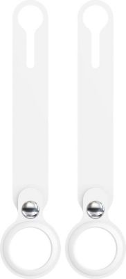 Etui PHONILLICO Airtag - Coque Blanc x2