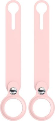 Etui PHONILLICO Airtag - Coque Rose x2