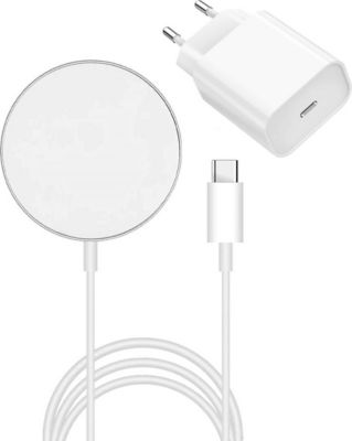 Chargeur induction PHONILLICO iPhone 14/13/12/11/X magsafe + chargeur