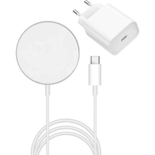 Chargeur induction PHONILLICO iPhone 14/13/12/11/X magsafe + chargeur