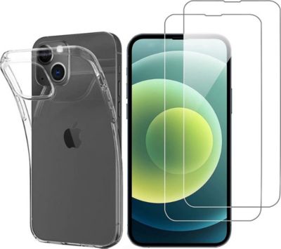 Pack PHONILLICO iPhone 13 Mini - Coque + Verre trempé x2