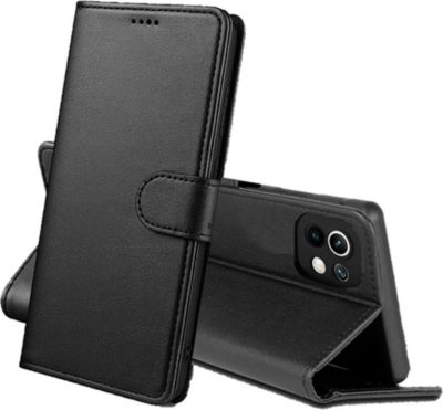 Etui PHONILLICO XIAOMI Mi 11 5G - Rabat Noir