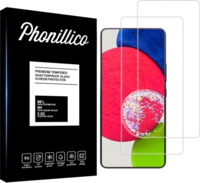 Protège écran PHONILLICO Samsung Galaxy A53 5G - Verre trempé x2