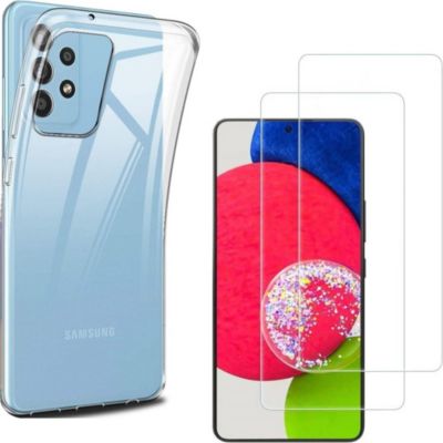 Pack PHONILLICO Samsung Galaxy A53 5G - Coque + Verre x2 Pack PHONILLICO Samsung Galaxy A53 5G - Coque + Verre x2