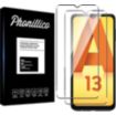 Protège écran PHONILLICO Samsung Galaxy A13 4G - Verre trempé x2