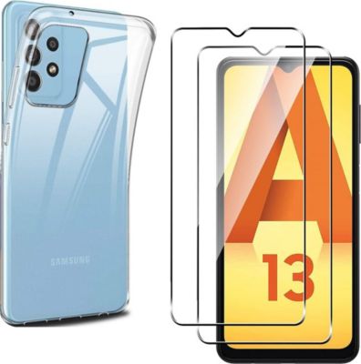 Pack PHONILLICO Samsung Galaxy A13 4G - Coque + Verre x2 Pack PHONILLICO Samsung Galaxy A13 4G - Coque + Verre x2