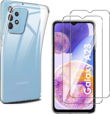 Pack PHONILLICO Samsung Galaxy A23 - Coque + Verre x2 Pack PHONILLICO Samsung Galaxy A23 - Coque + Verre x2