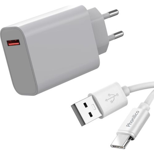 Chargeur secteur PHONILLICO 33W +Cable Oppo A96/A95/A94/Reno
