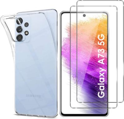 Pack PHONILLICO Samsung Galaxy A73 5G - Coque + Verre x2