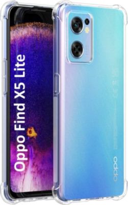 Coque PHONILLICO OPPO Find X5 LITE - Antichoc transparent Coque PHONILLICO OPPO Find X5 LITE - Antichoc transparent