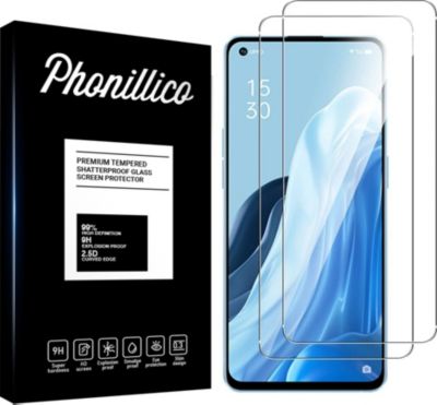 Protège écran PHONILLICO Oppo Reno 7 5G - Verre trempé x2