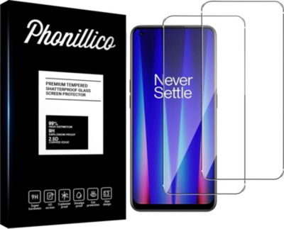 Protège écran PHONILLICO OnePlus Nord CE 2 5G - Verre trempé x2 Protège écran PHONILLICO OnePlus Nord CE 2 5G - Verre trempé x2