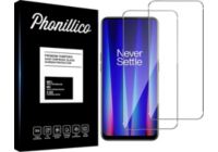 Protège écran PHONILLICO OnePlus Nord CE 2 5G - Verre trempé x2