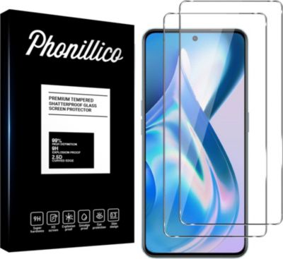 Protège écran PHONILLICO OnePlus Ace - Verre trempé x2