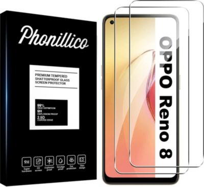 Protège écran PHONILLICO Oppo Reno 8 5G - Verre trempé
