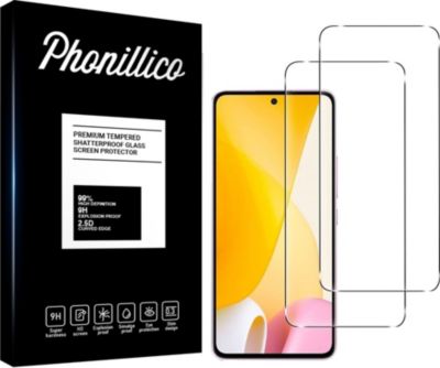 Protège écran PHONILLICO Xiaomi 12 Lite - Verre trempé