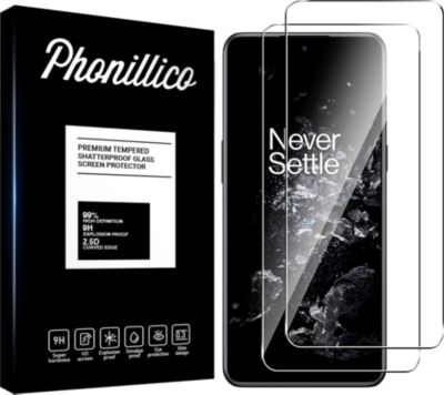 Protège écran PHONILLICO OnePlus 10T - Verre trempé x2