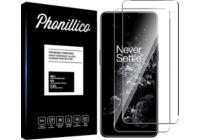 Protège écran PHONILLICO OnePlus 10T - Verre trempé x2