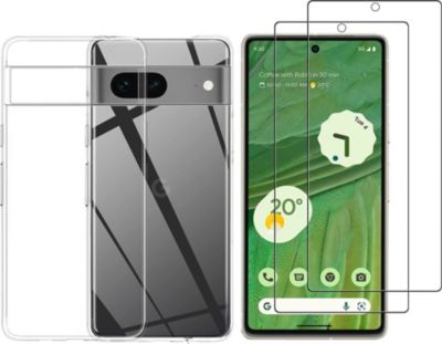 Pack PHONILLICO Google Pixel 7 - Coque+Verre